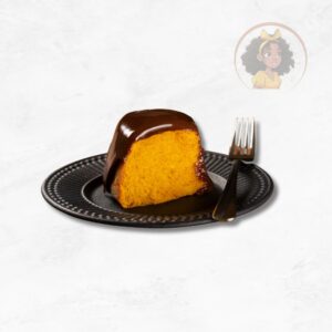 🍰 Bolo de Cenoura com Chocolate Veg - 200g